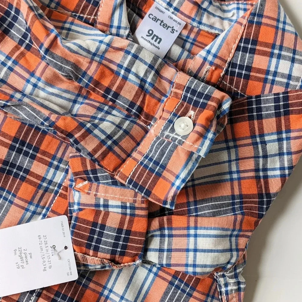 Carter's Infant Baby Boys Pant Set